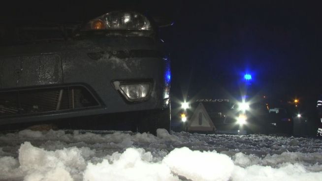 Schneefall: Zahlreiche Unfälle in Deutschland